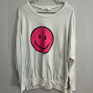 Smiley face sweatshirt
